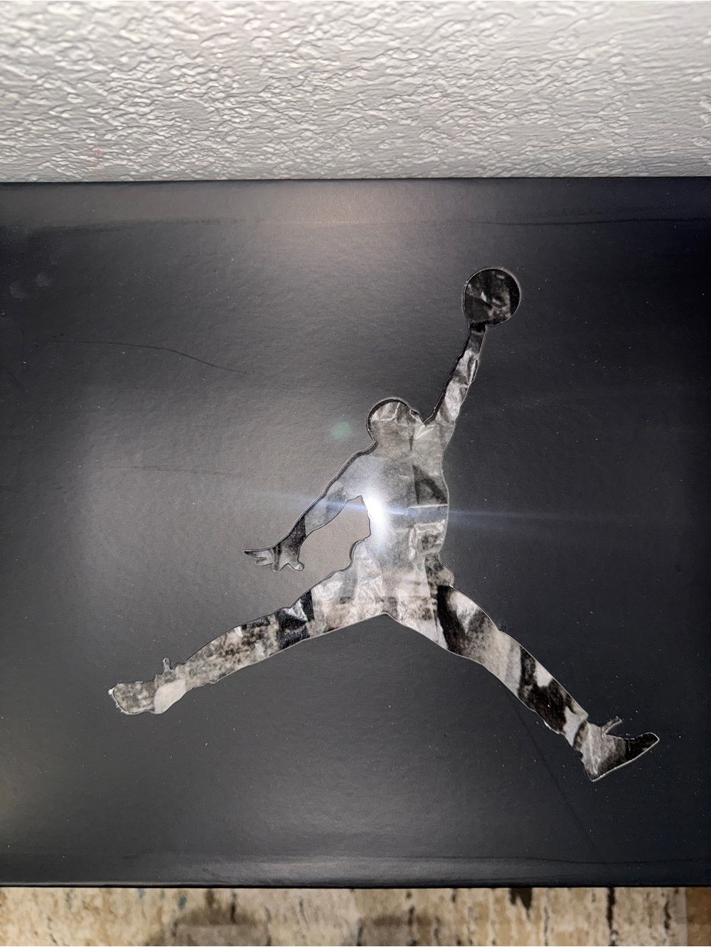 Jordan 4 White and Black Retro Flight Club - Picture 9 of 10